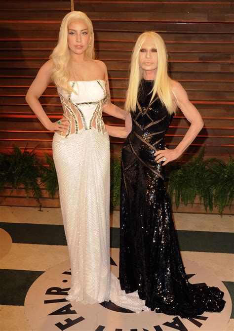 versace and lady gaga|lady gaga new photos.